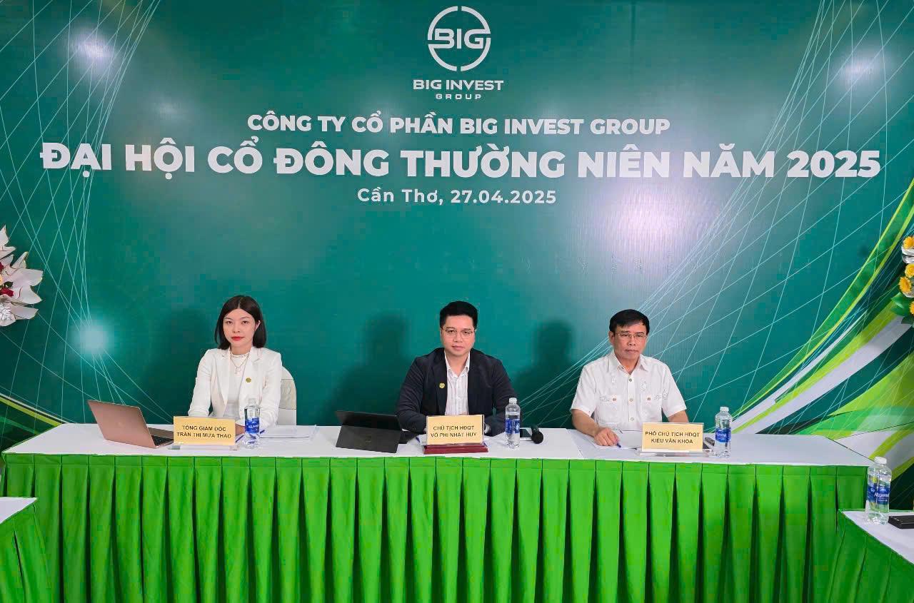Big Group Holdings chia lãi 2024 với tỷ lệ 6% cho cổ đông 